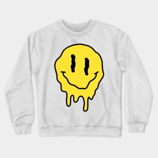 Melting Smiley Face Crewneck Sweatshirt